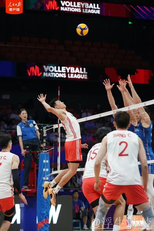 中国男排全力冲刺世联赛