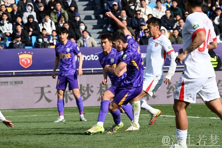 津门虎主场战胜海牛 罗斯建功对手两人染红